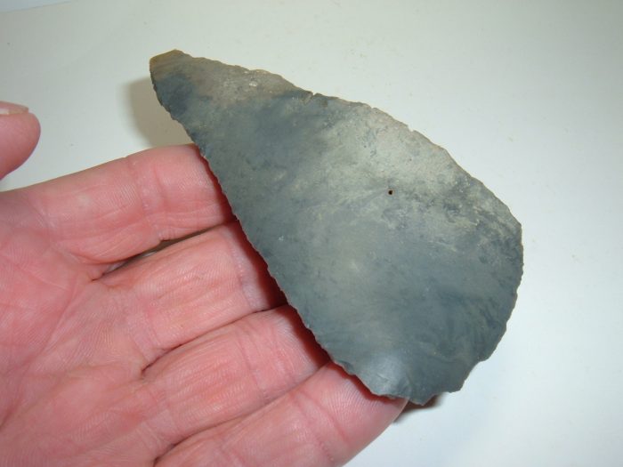FANTASTIC OHIO GIANT  PALEO UNIFACE KNIFE