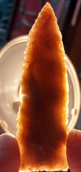 Translucent Gahagan Knife - Texas - Rogers COA