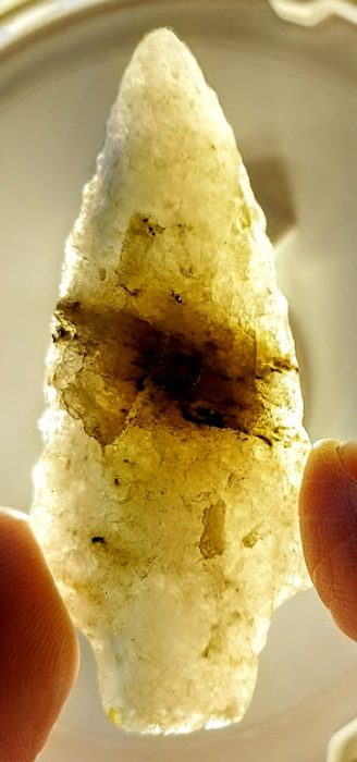 Semi-Translucent Quartz Appalachian Point - North Carolina