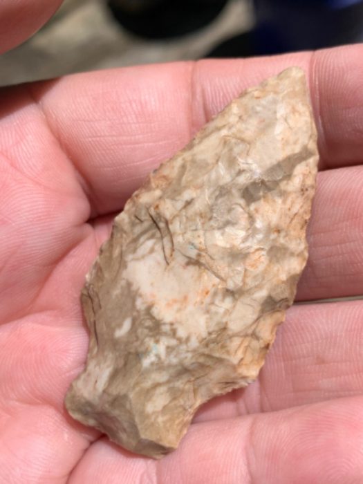 Mottled  Gravel Chert Point - Mississippi