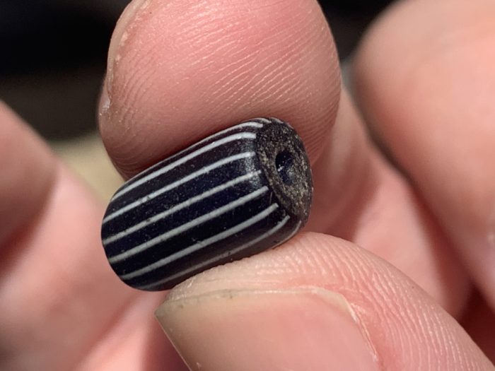 Rare 1600’s Cobalt Gooseberry Bead- Alabama