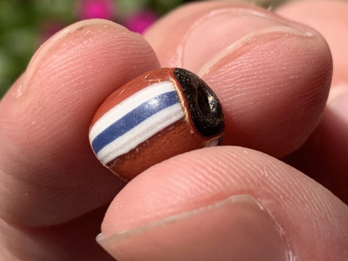 Beautiful 1600’s Polychrome Trade Bead